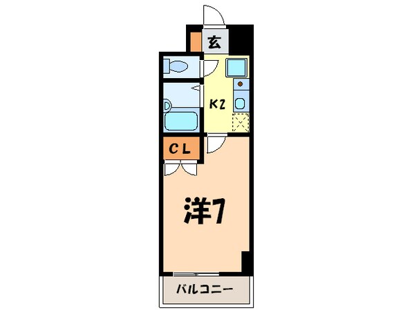 ヒサゴハイツＩの物件間取画像